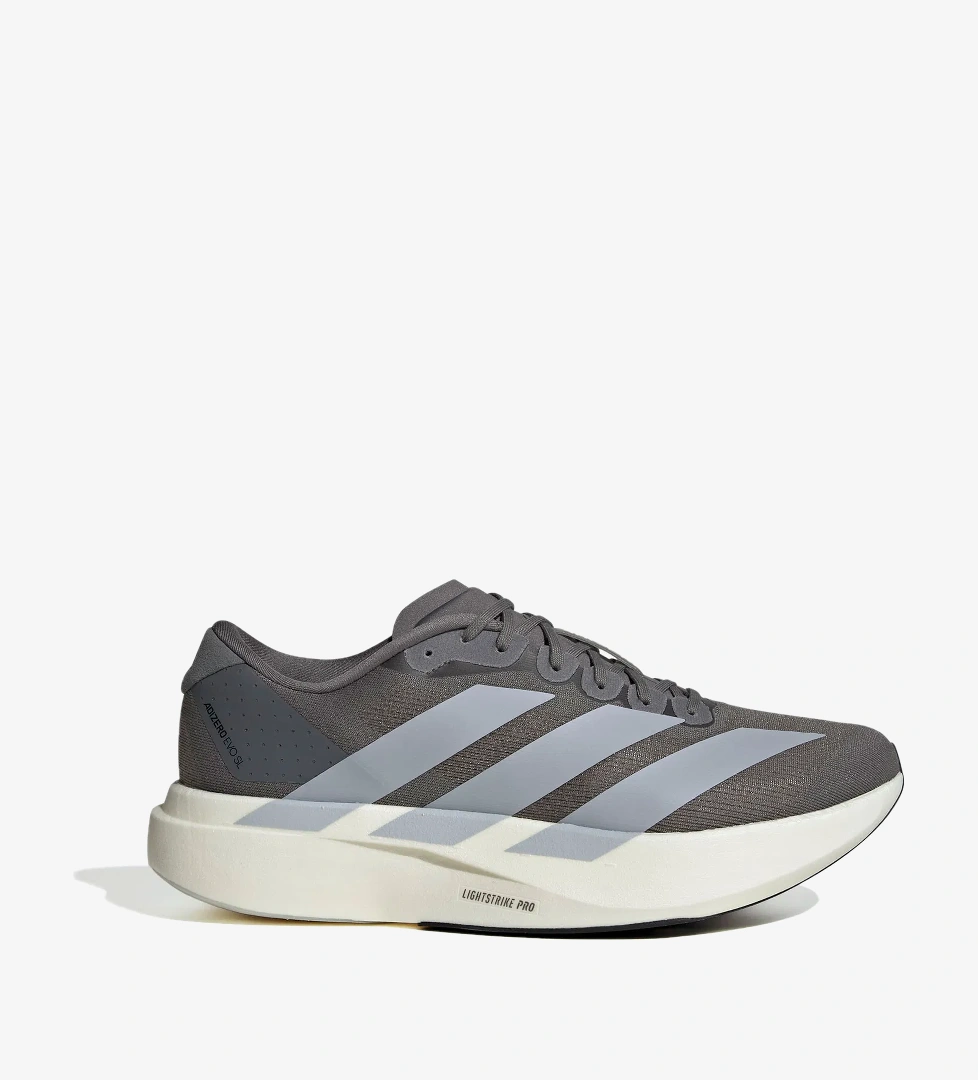 adidas Adizero Evo SL Erkek Gri Koşu Ayakkabısı - Görsel 1
