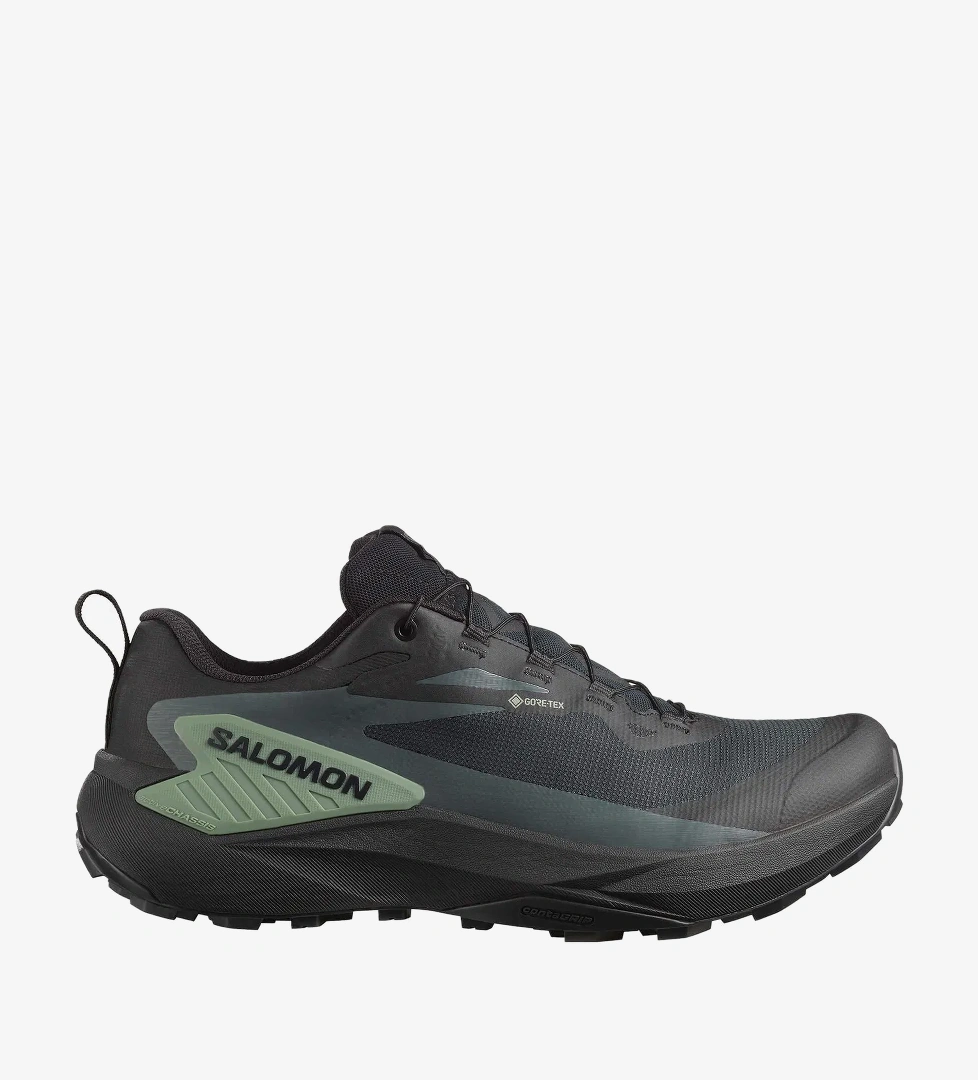 Salomon Genesis Gore-Tex Erkek Siyah Koşu Ayakkabısı - Görsel 1