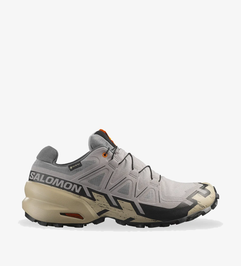 Salomon Speedcross 6 Gore-Tex Erkek Gri Koşu Ayakkabısı - Görsel 1