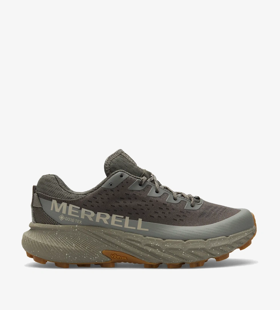Merrell Agility Peak 5 Gore-Tex Erkek Gri Koşu Ayakkabısı - Görsel 1