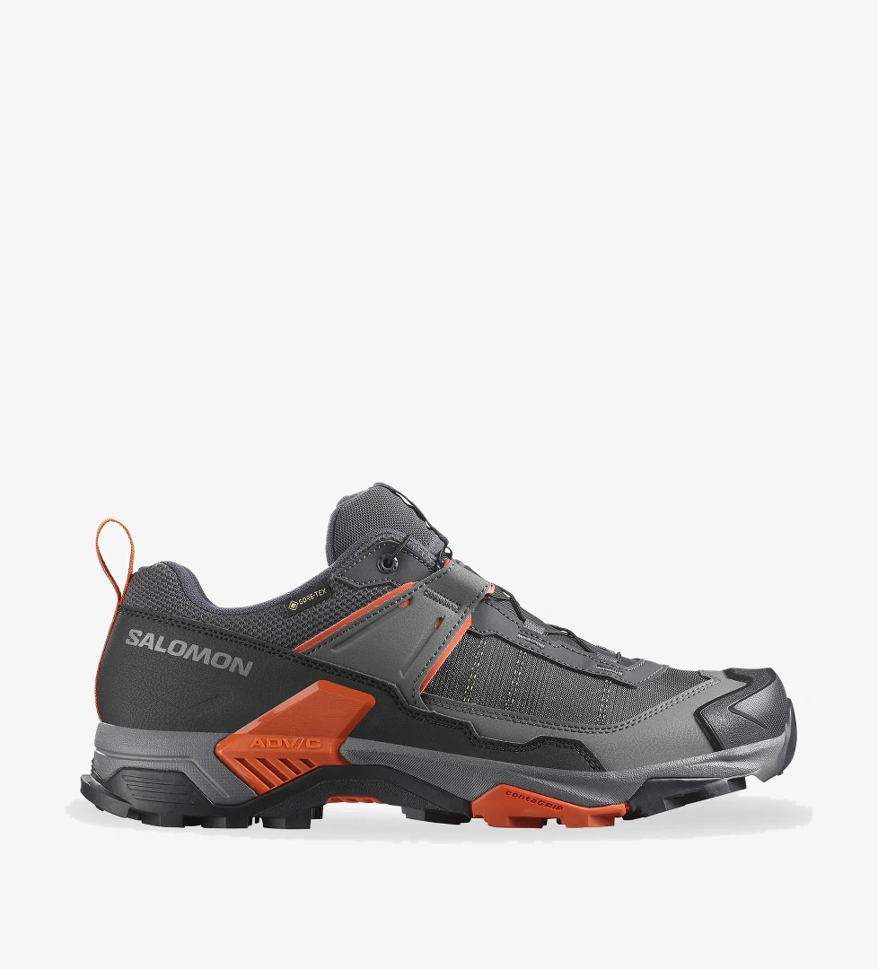 Salomon X Ultra 5 Gore-Tex Erkek Gri Outdoor Ayakkabı - Görsel 1