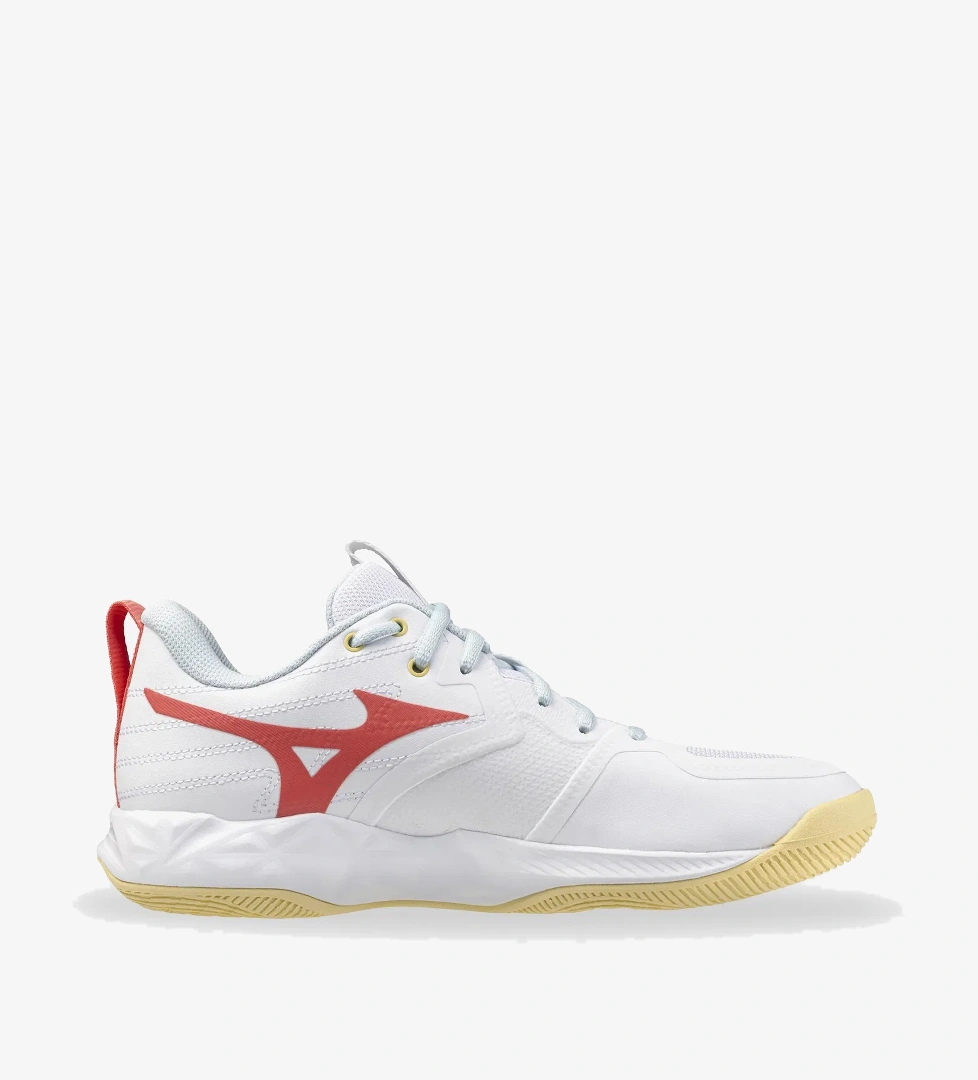 Mizuno Wave Momentum Pro Kadın Beyaz Voleybol Ayakkabısı - Görsel 1