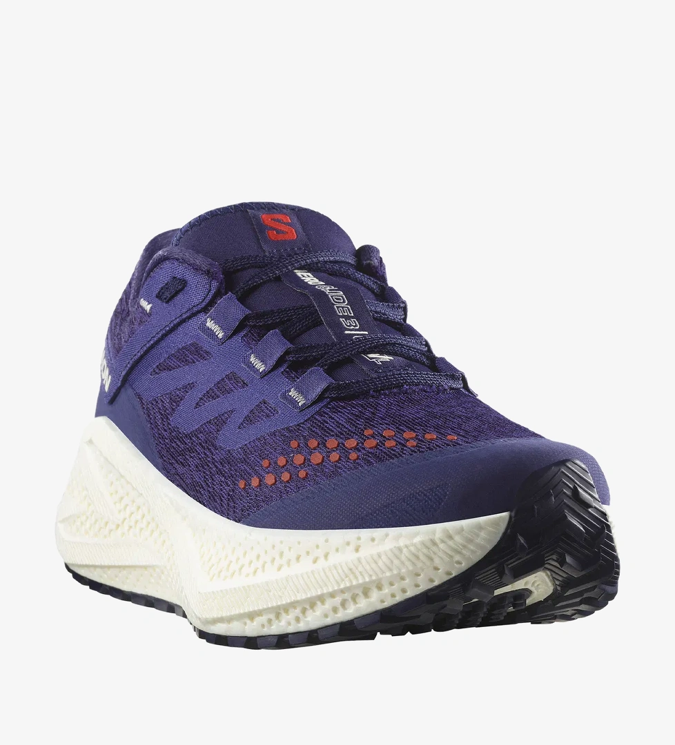 Salomon Aero Glide 3 Grvl Kadın Lacivert Koşu Ayakkabısı - Görsel 1