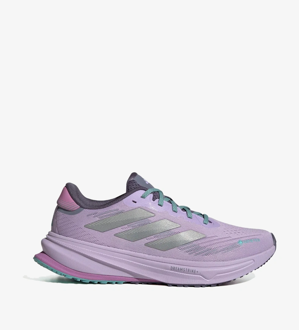 adidas Supernova Rise Gore-Tex Kadın Mor Koşu Ayakkabısı - Görsel 1