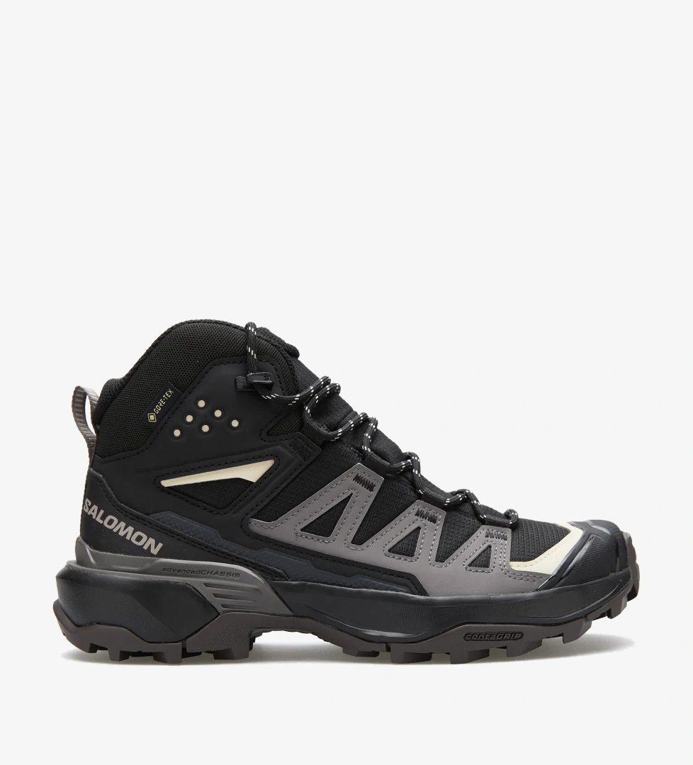 Salomon X Ultra 360 Mid Gore-Tex Kadın Siyah Bot - Görsel 1