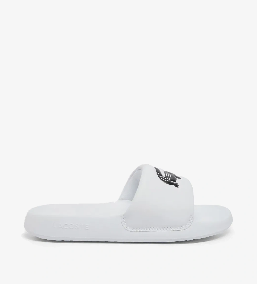 Lacoste Croco 1.0 Çocuk Beyaz Terlik - Görsel 1