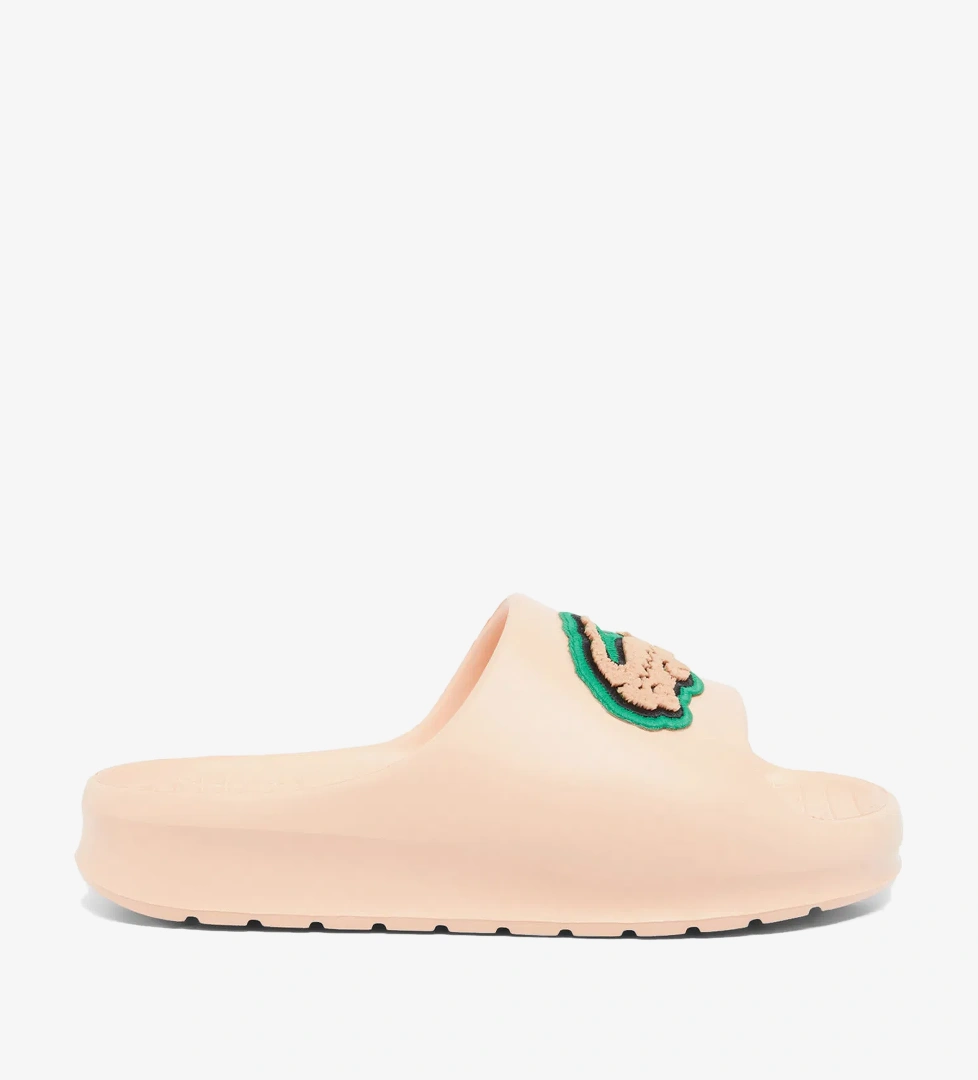 Lacoste Croco 2.0 Evo Kadın Pembe Terlik - Görsel 1