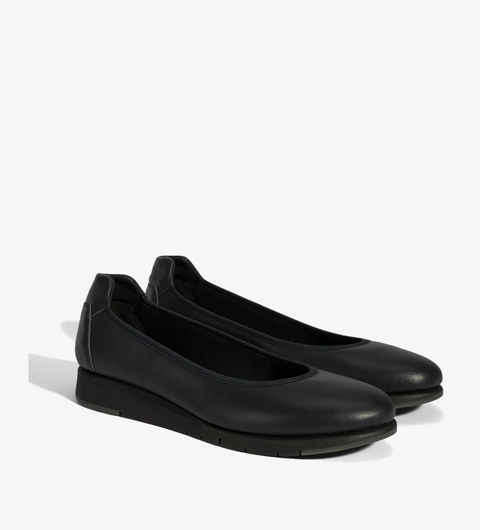 Kadın Lacivert DesaComfort Deri Günlük Ayakkabı