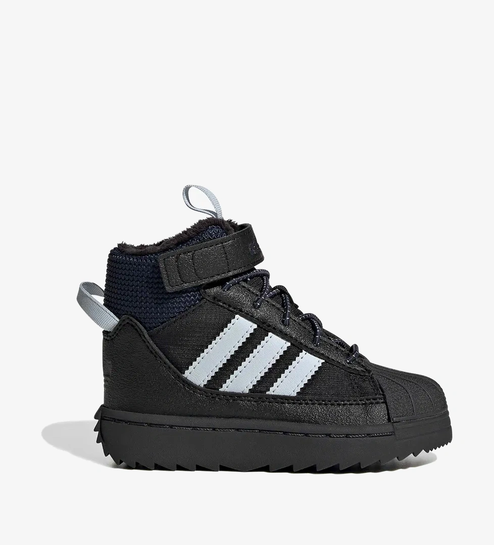 adidas Superstar Winter Trek Bebek Siyah Spor Ayakkabı - Görsel 1