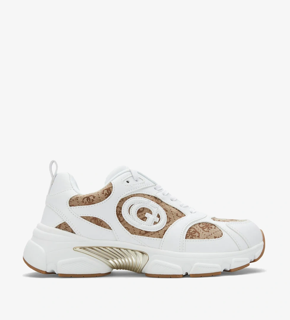 Guess Ibitha Kadın Bej Sneaker - Görsel 1