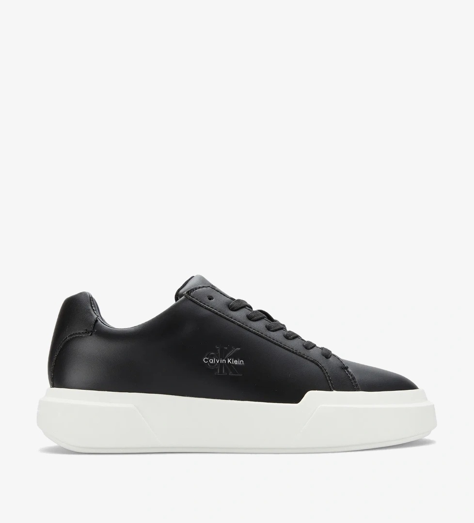 Calvin Klein Calvin Klein Chunky Cupsole Lace Up Kadın Siyah Sneaker model görseli