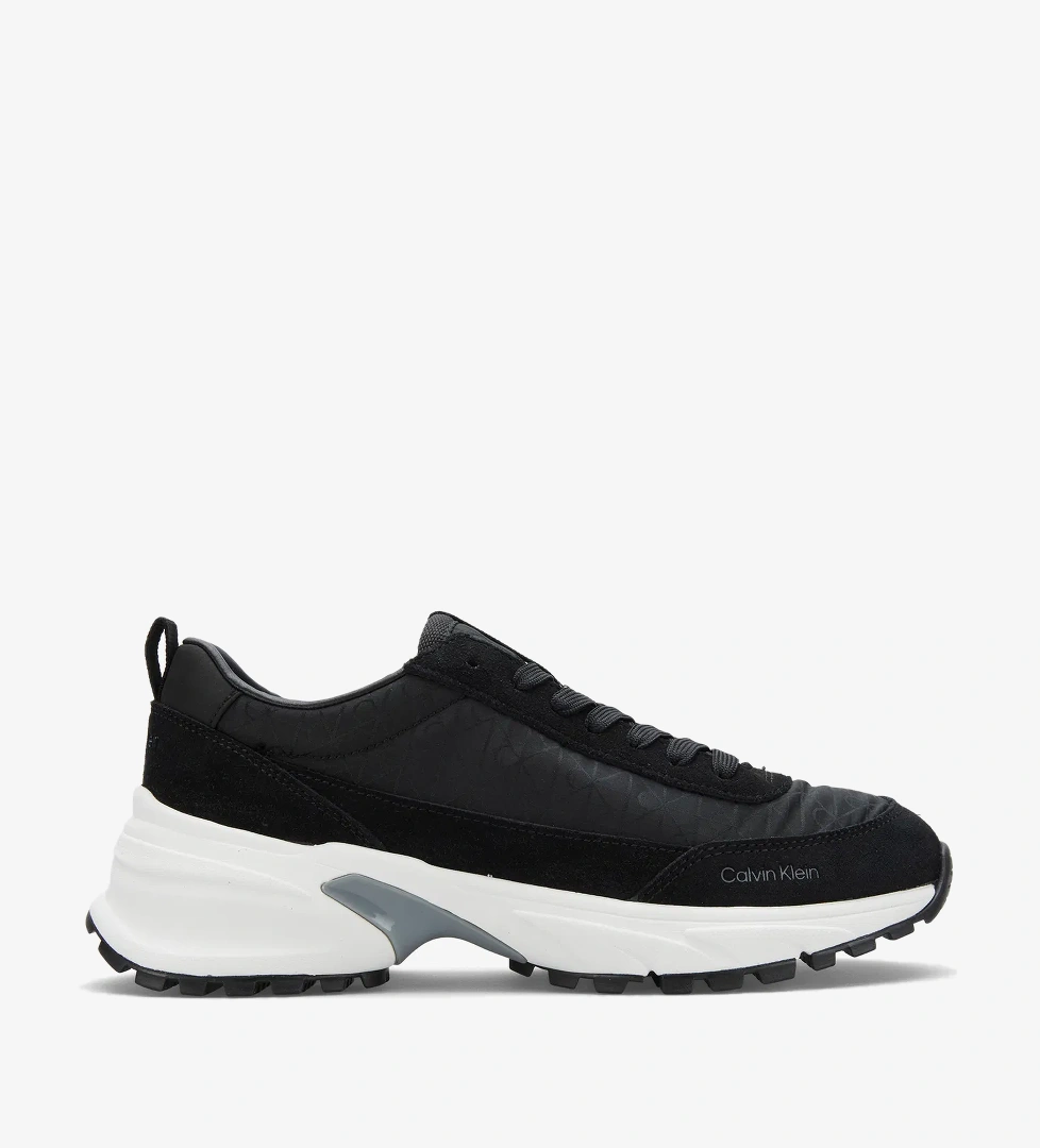 Calvin Klein Hike Runner Casual Kadın Siyah Sneaker - Görsel 1