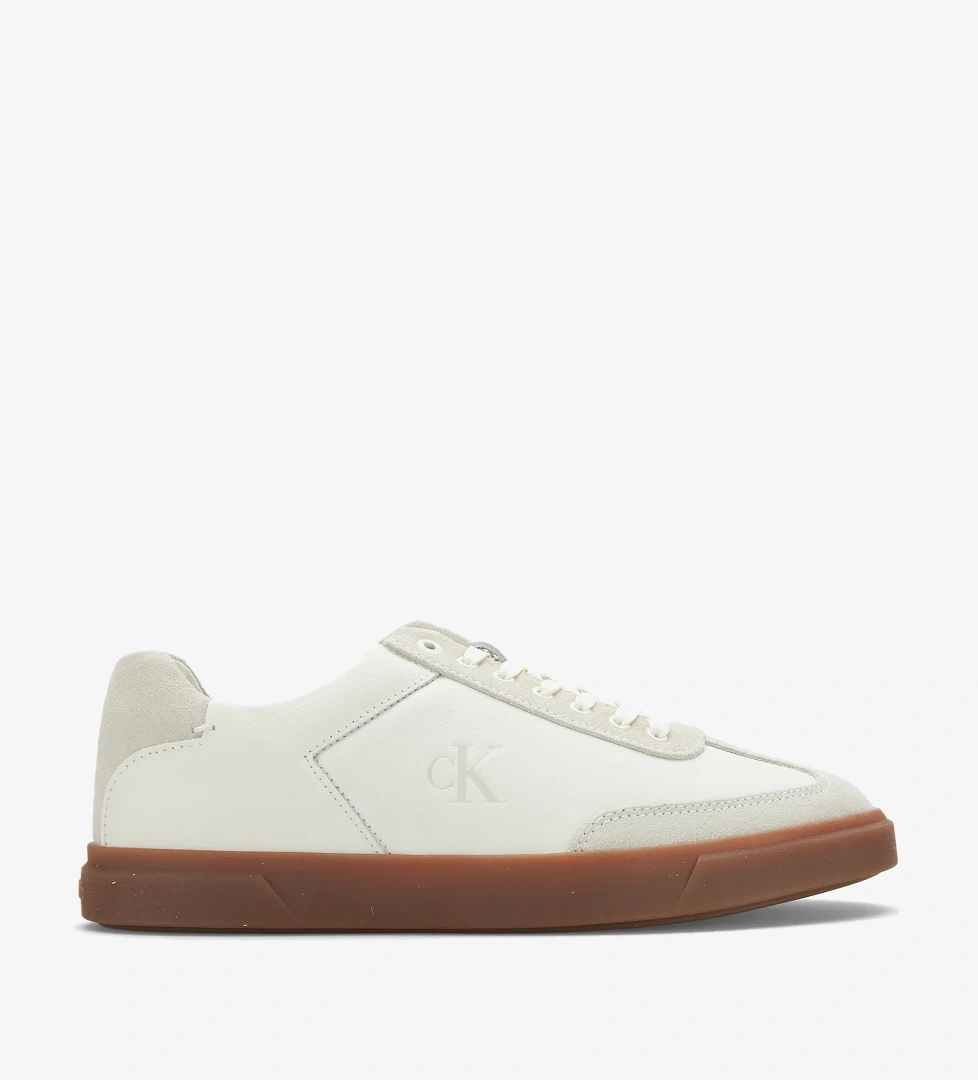 Calvin Klein Low Pro Cups Mix Kadın Beyaz Sneaker - Görsel 1