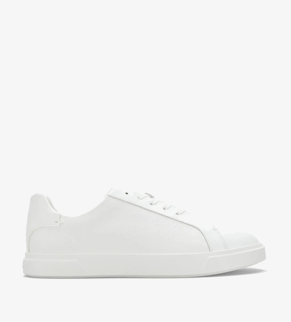 Calvin Klein Low Pro Cups Lace Up Kadın Beyaz Sneaker - Görsel 1