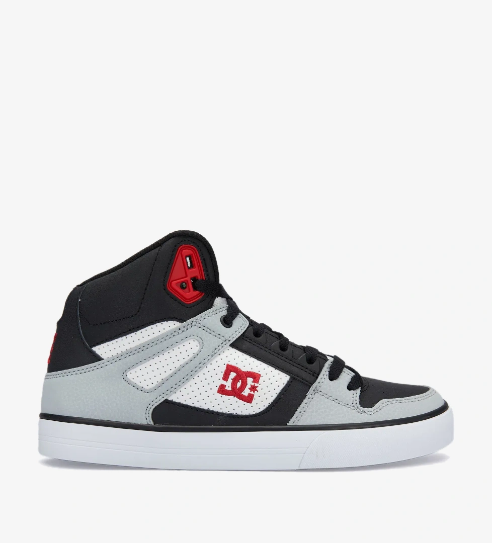 DC Pure High Top Wc Erkek Gri Spor Ayakkabı - Görsel 1