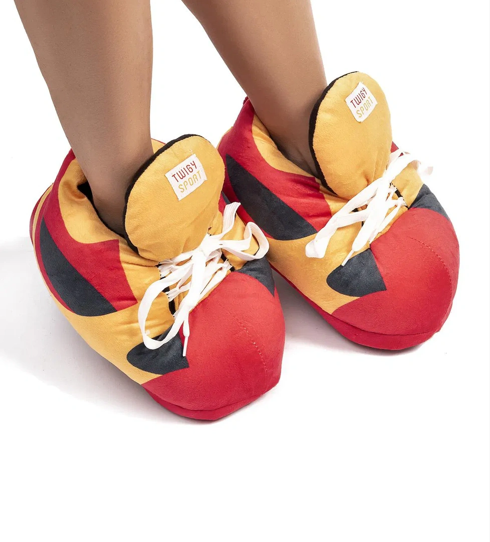 Sorty Unisex Hayvanlı Panduf Kırmızı 37/46 - Görsel 1