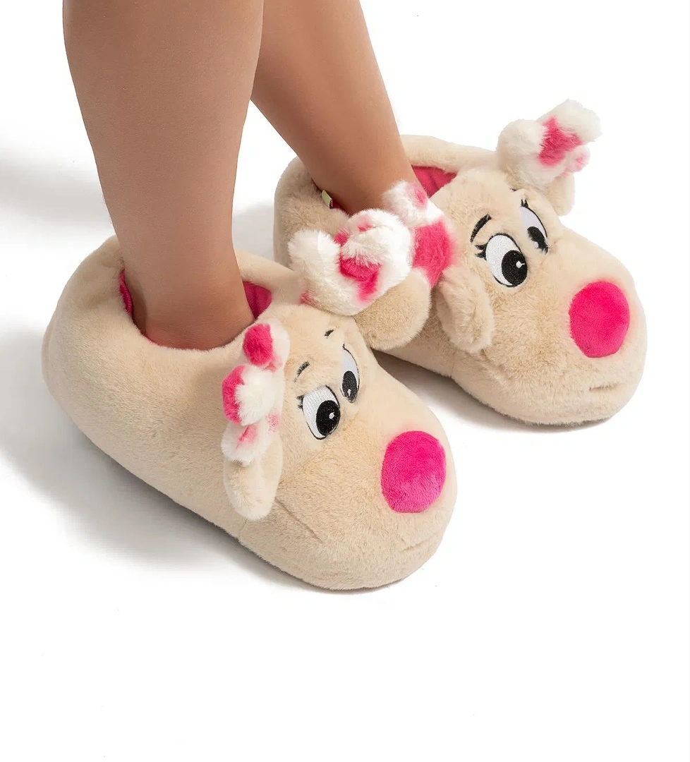 Twigy Aşk Kadın Hayvanlı Panduf Bej 36/41 model görseli