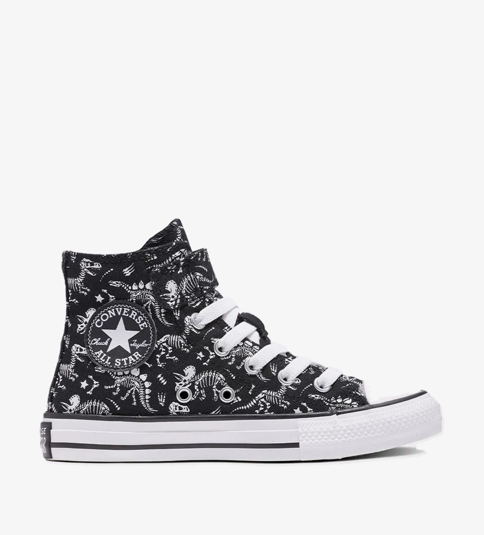 Converse Converse Chuck Taylor All Star Easy-On Dinos Çocuk Siyah Sneaker model görseli
