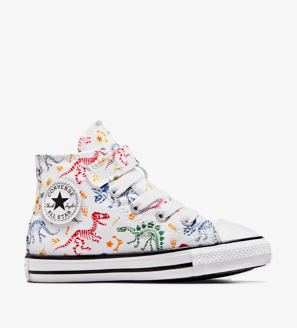 Converse Converse Chuck Taylor All Star Easy-On Dinos Çocuk Beyaz Sneaker model görseli