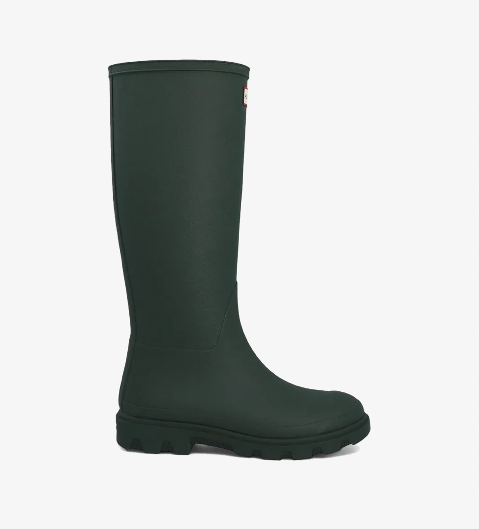 Fashfed Hunter Downpour Termal Kadın Yeşil Uzun Bot model görseli