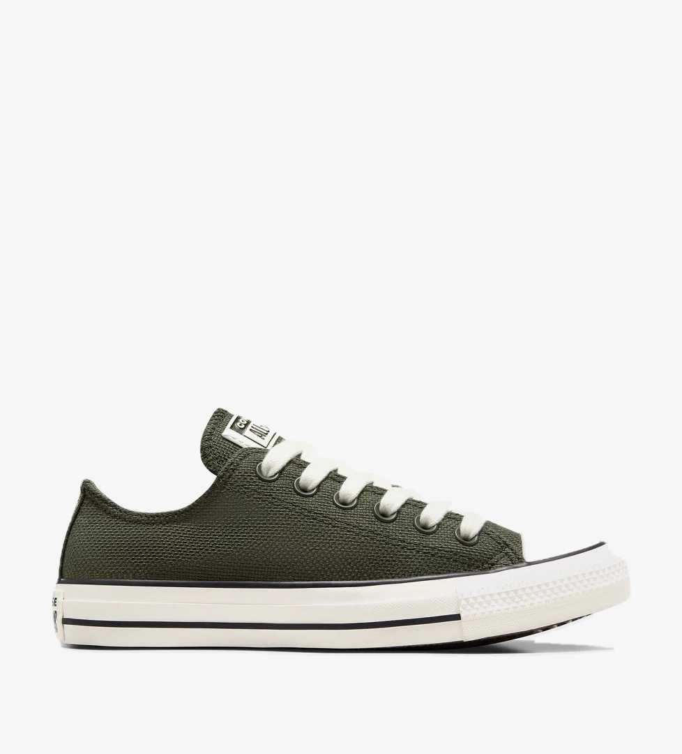 Converse Converse Chuck Taylor All Star Canvas & Leather Kadın Haki Sneaker model görseli