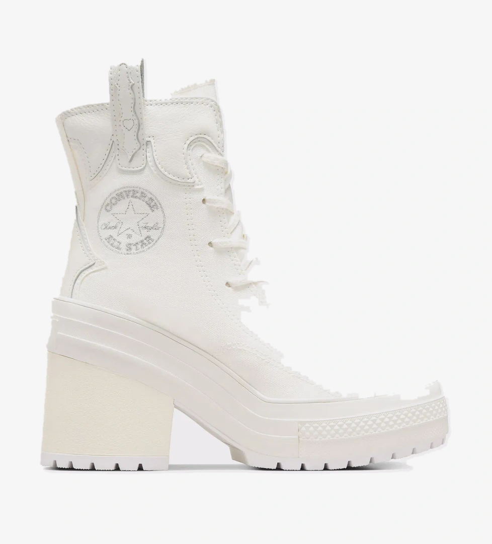 Converse Chuck 70 De Luxe Heel Kadın Beyaz Platform Sneaker - Görsel 1