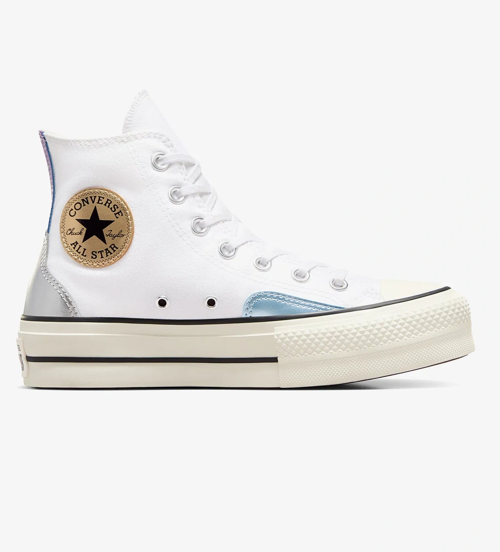 Converse Chuck Taylor All Star Lift Kadın Beyaz Platform Sneaker - Görsel 1