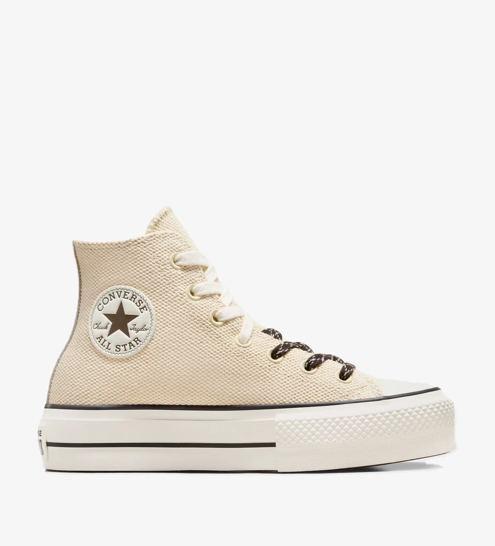 Converse Converse Chuck Taylor All Star Lift Unisex Krem Platform Sneaker model görseli