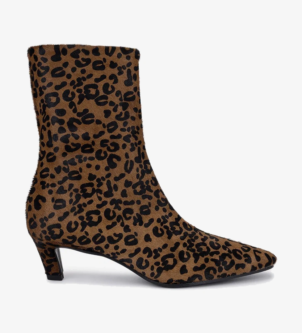 Valmenti Kadın Hakiki Deri Taba Topuklu Bot - Görsel 1