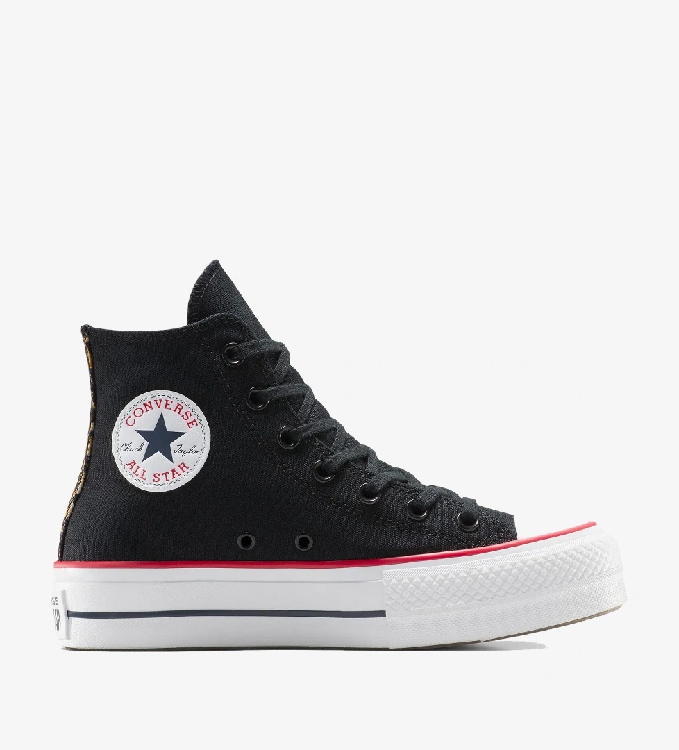 Converse Chuck Taylor All Star Lift Kadın Siyah Sneaker - Görsel 1