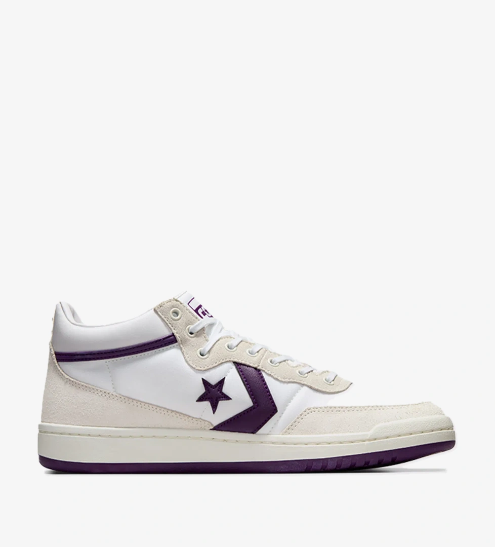 Converse Fastbreak Pro Naylon Unisex Beyaz Süet Sneaker - Görsel 1