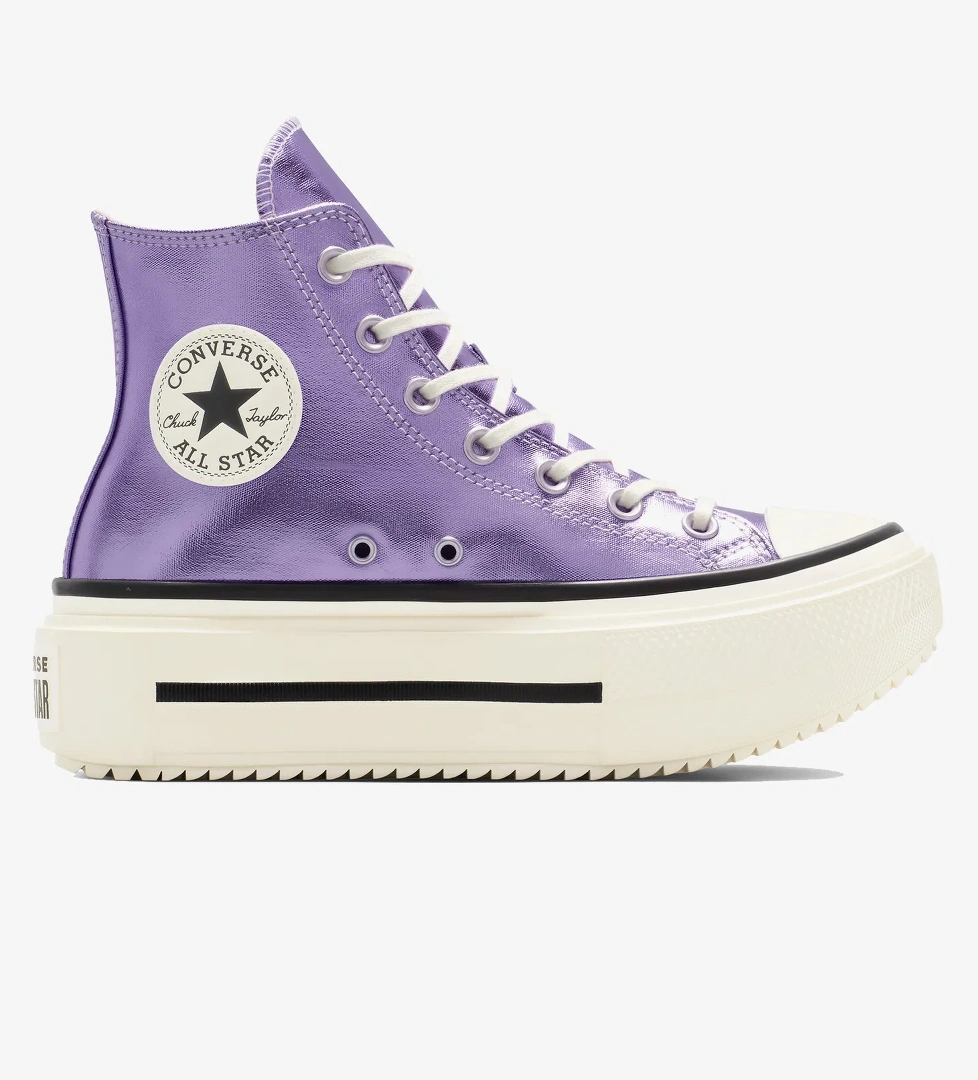 Converse Chuck Taylor All Star Lift Double Stack Unisex Mor Sneaker