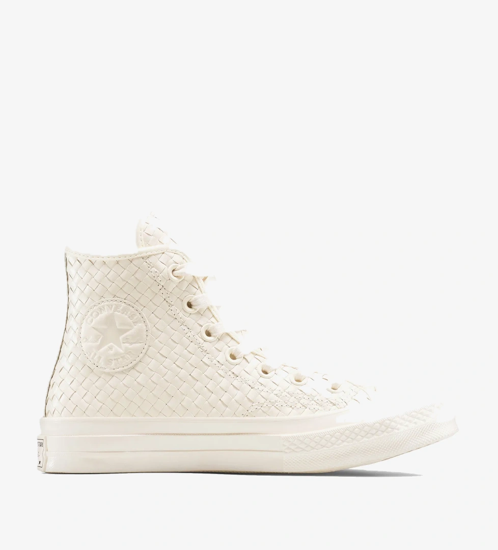 Converse Chuck 70 Unisex Krem Sneaker - Görsel 1