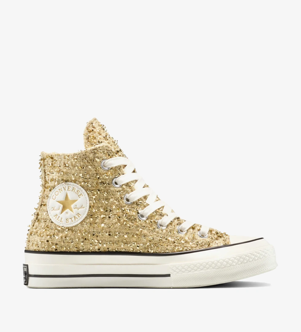 Converse Chuck 70 Unisex Sarı Sneaker - Görsel 1