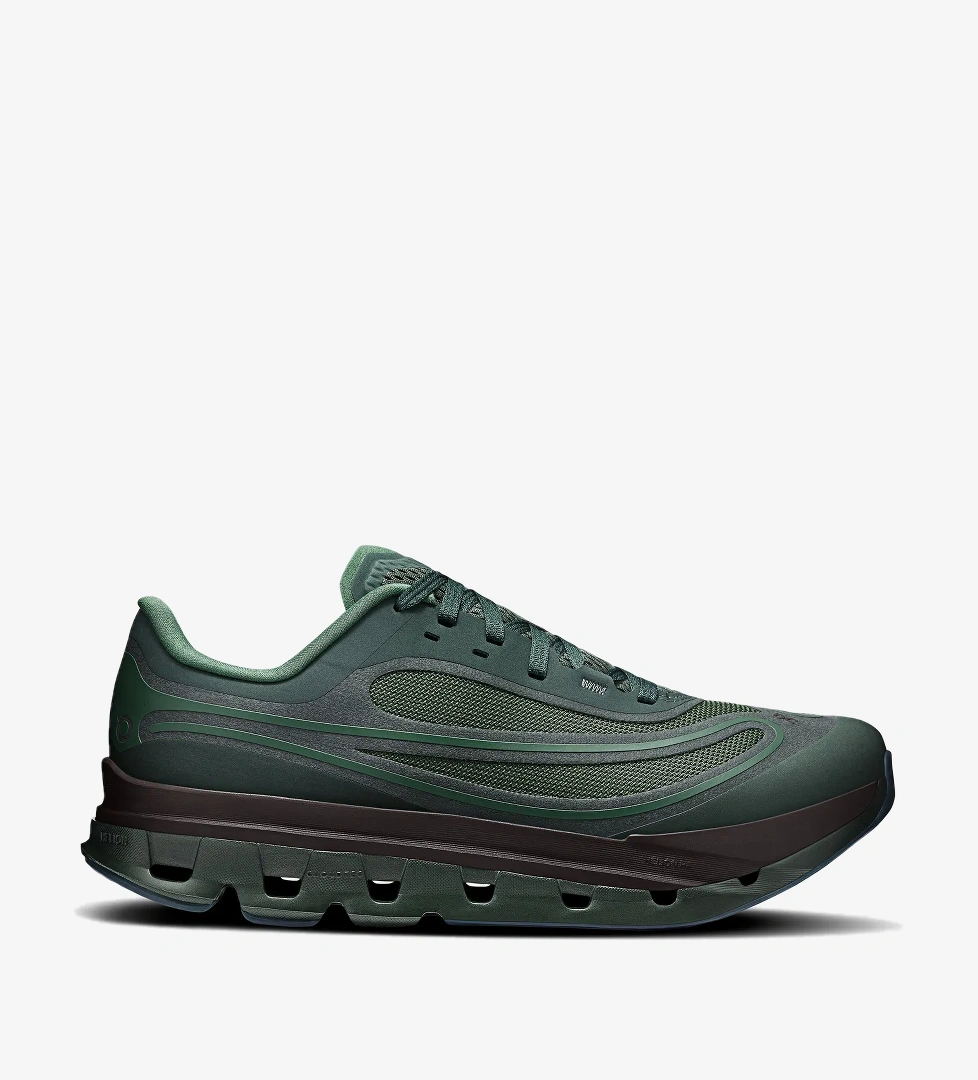 On Cloudflow Erkek Yeşil Spor Ayakkabı - Görsel 1