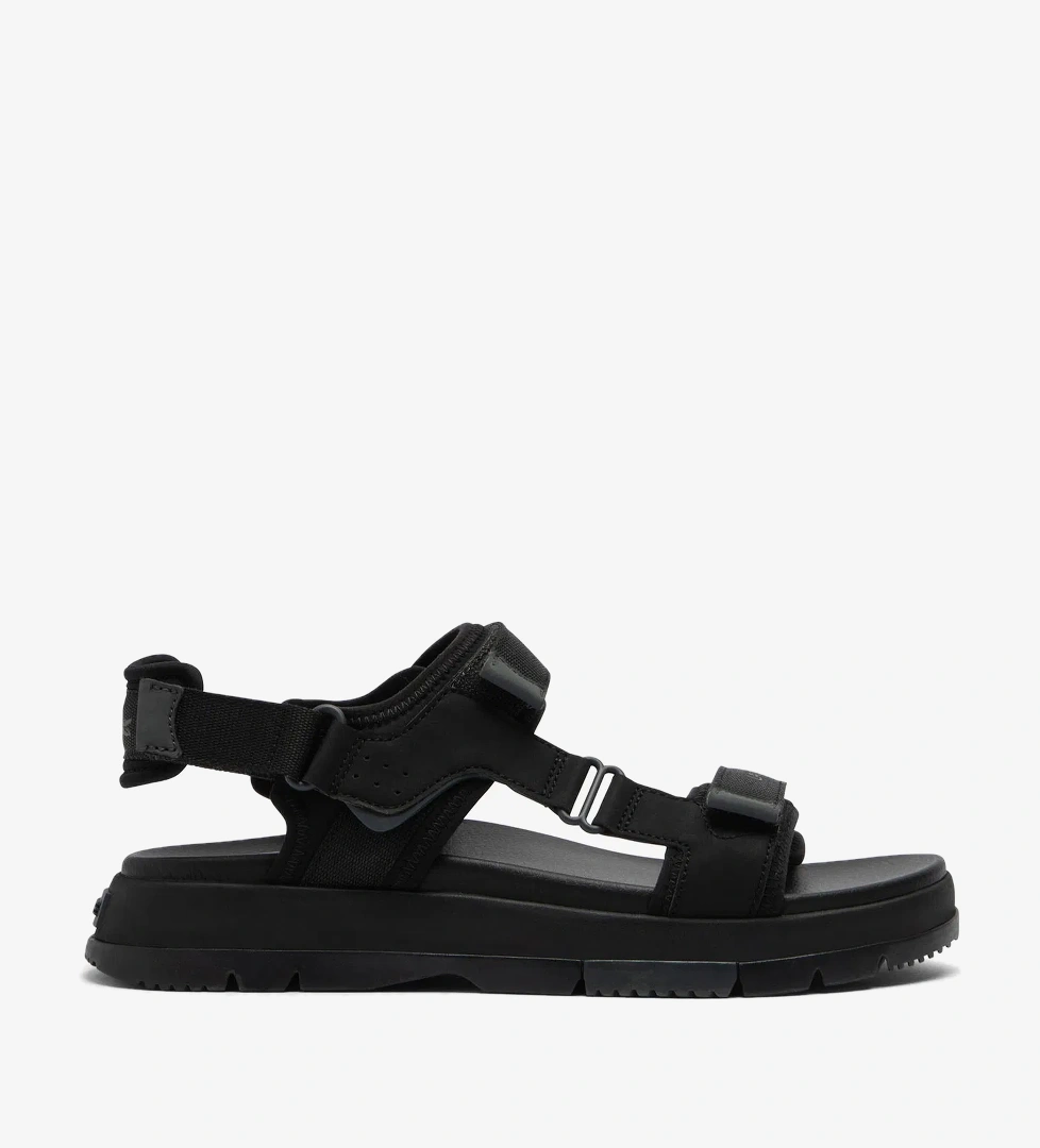 Suruga Premium Erkek Siyah Sandalet - Görsel 1