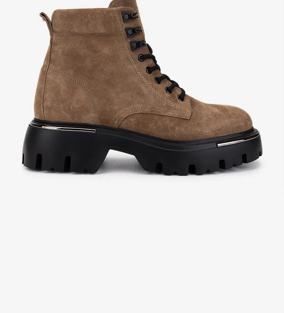 Valmenti Valmenti Erkek Hakiki Deri Kahverengi Casual Bot model görseli