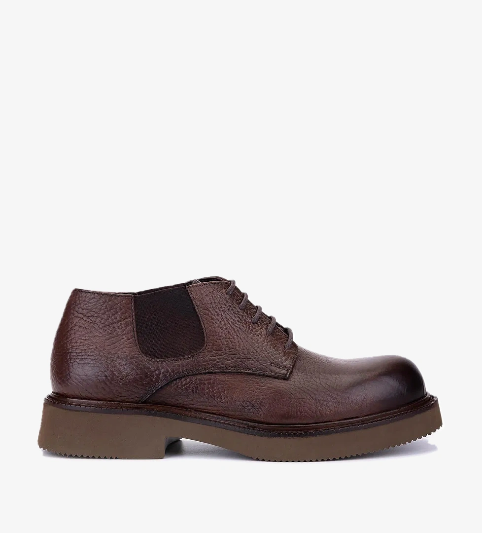 Tamer Tanca Erkek Hakiki Deri Kahverengi Klasik Bot - Görsel 1