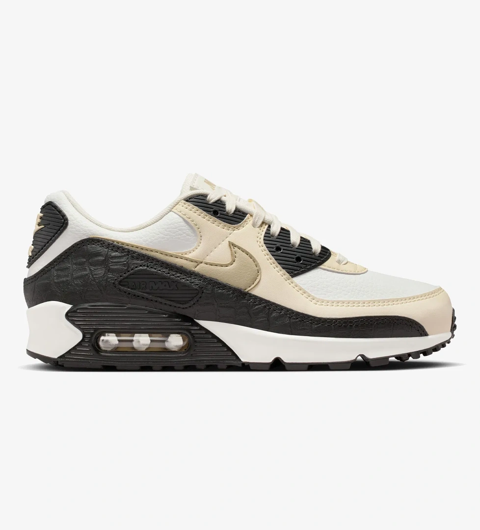 Nike Air Max 90 Kadın Krem Rengi Spor Ayakkabı - Görsel 1