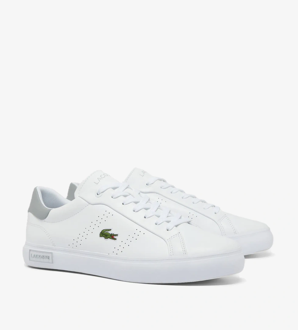 Lacoste Lacoste Powercourt 2.0 Leather Erkek Beyaz Sneaker model görseli
