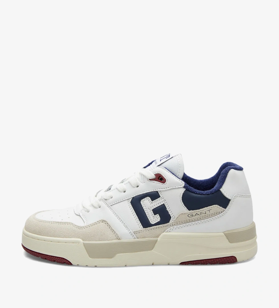 GANT Erkek Beyaz Standart Fit  Spor Ayakkabı &amp; Sneaker - Görsel 1