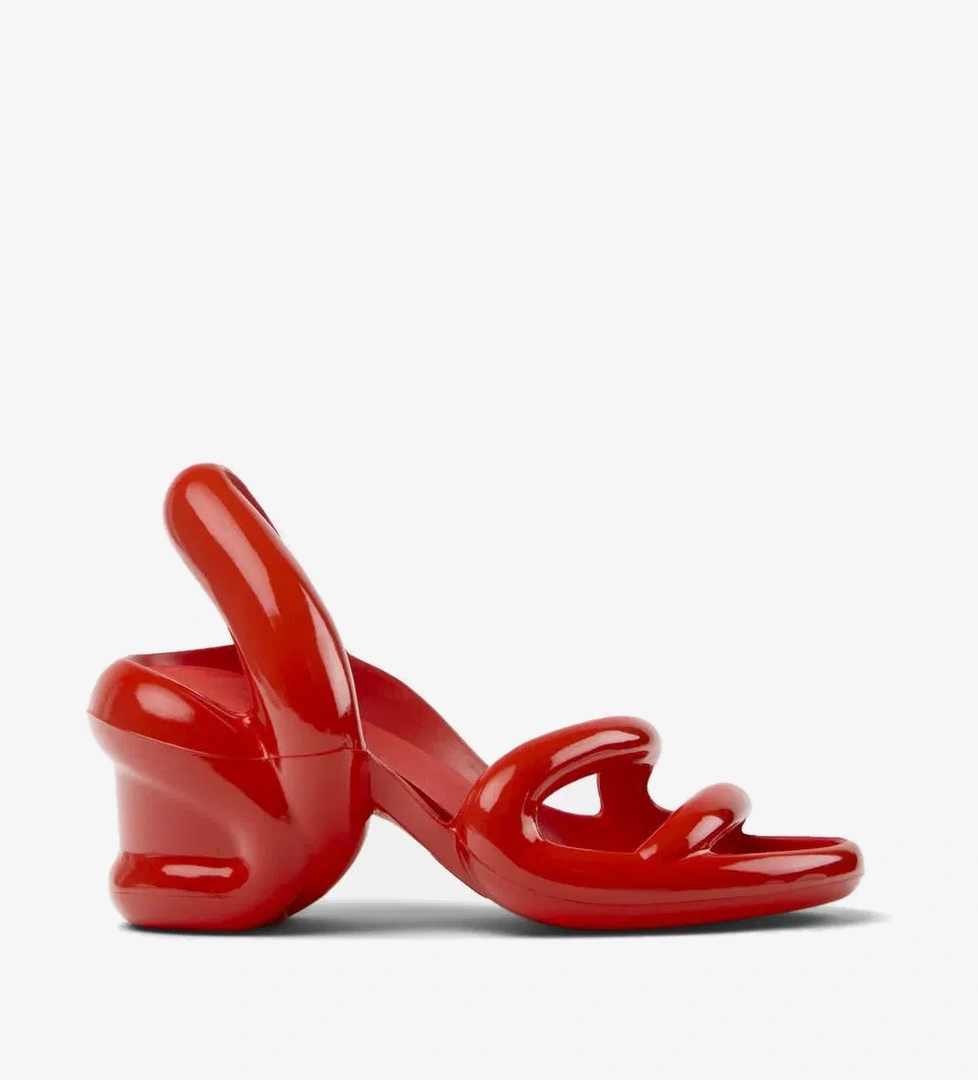 Camper Kadın Camper Kırmızı Kbr K200155-046 Basketbol Ayakkabıları | FashFed Kırmızı - 1. görsel