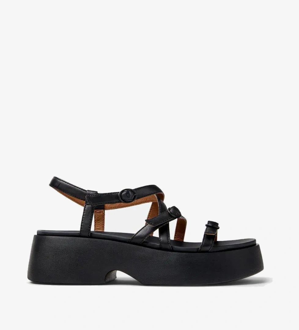 Camper Kadın Camper Siyah Tas K201713-001 Basketbol Ayakkabıları | FashFed Siyah - 1. görsel