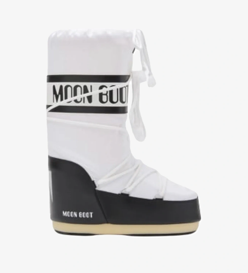 Moon Boot Moon Boot 80d1400440-na02 Moon Boot Icon Nylon Kadın Siyah Kar Botu | FashFed Siyah - 1. görsel