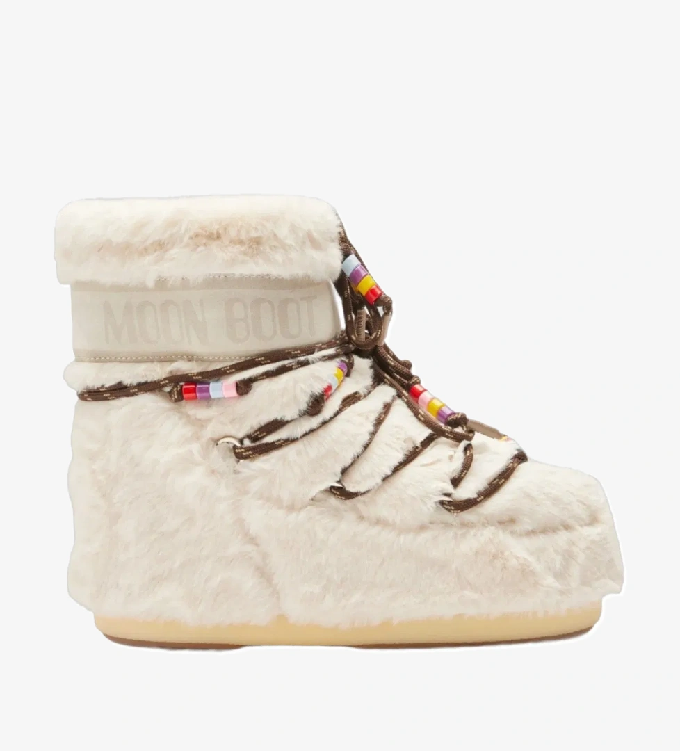 Moon Boot MB ICON LOW FAUX FUR BEADS - 23.899,99₺ - FashFed