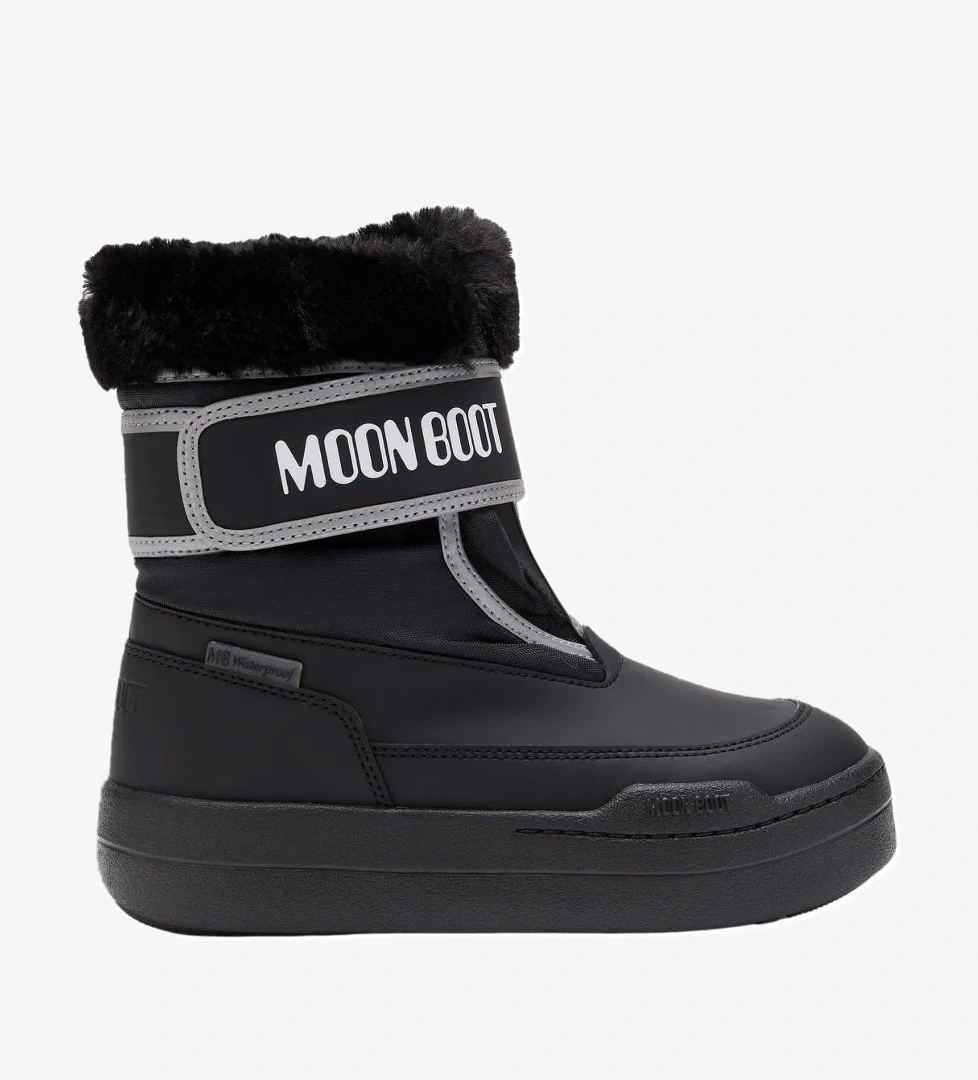 Moon Boot Moon Boot Siyah MB JR PARK STRAP Bot | FashFed Siyah - 1. görsel