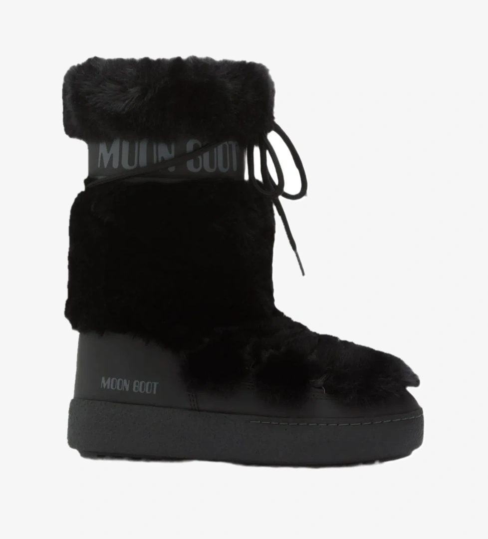 Moon Boot Moon Boot Siyah MB LTRACK FAUX FUR WP Bot | FashFed Siyah - 1. görsel