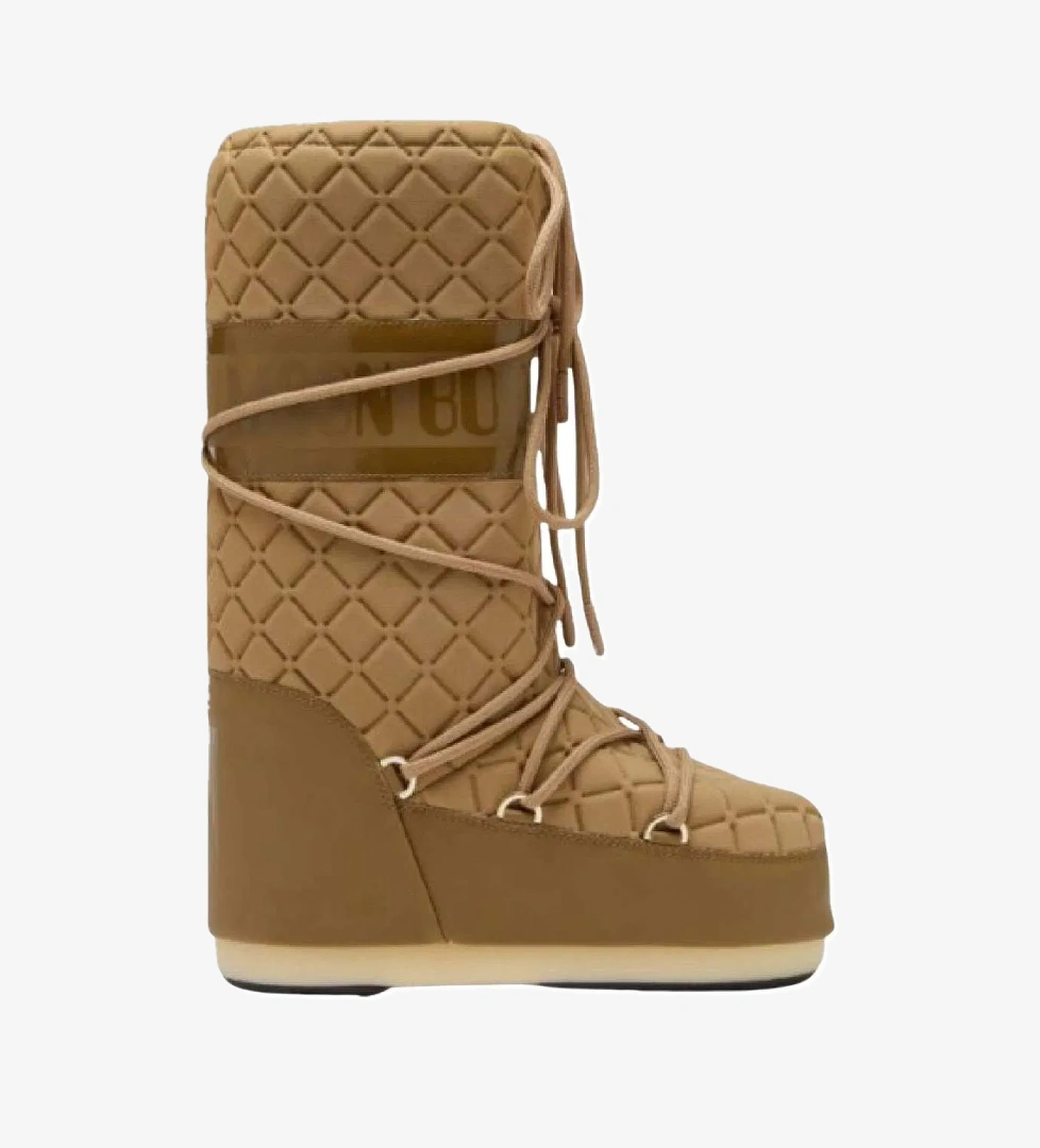 Moon Boot Moon Boot Kahverengi Icon Quilt Kadın Kar Botu | FashFed Kahverengi - 1. görsel