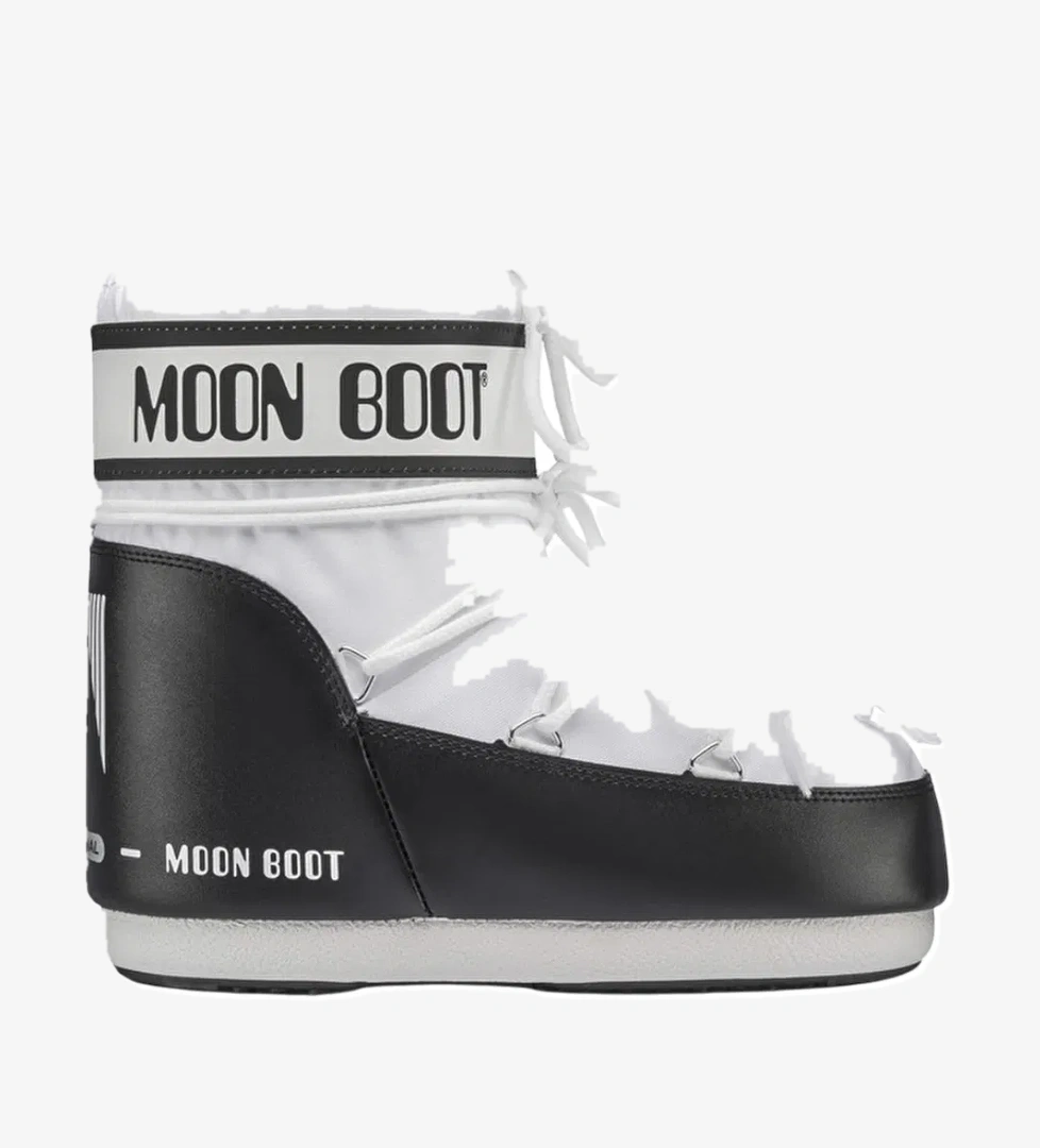 Moon Boot Moon Boot 80d1409340-a001 Moon Boot Classic Low 2 Kadın Beyaz Kar Botu | FashFed Beyaz - 1. görsel