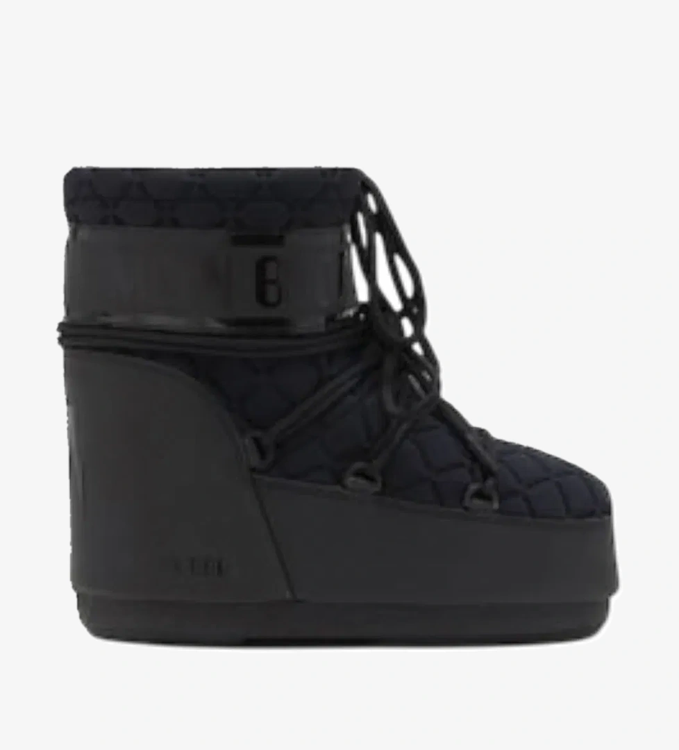 Moon Boot Moon Boot 80d1409540-n001 Moon Boot Icon Low Quilt Kadın Siyah Kar Botu | FashFed Siyah - 1. görsel